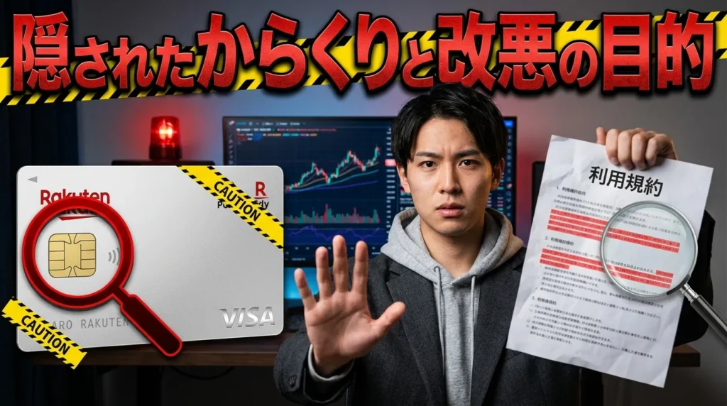 楽天経済圏の隠されたからくりと改悪の目的