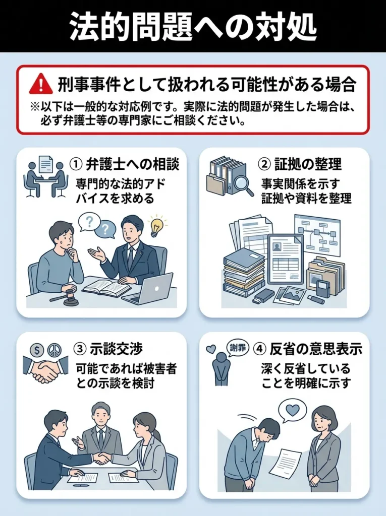 法的問題への対処