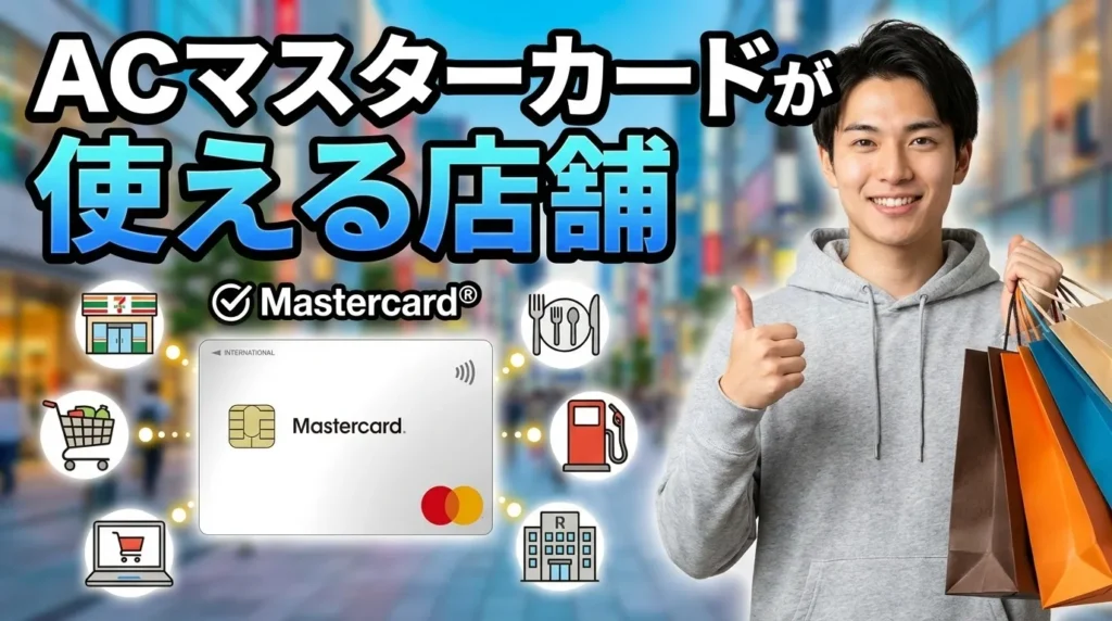 ACマスターカードが使える店舗
