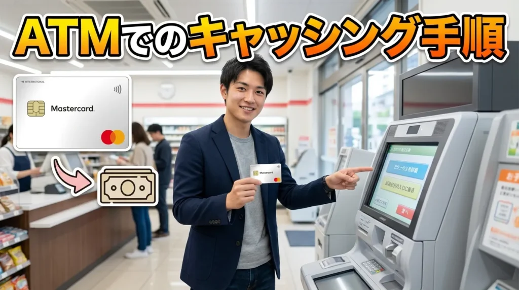 ACマスターカードでキャッシングする具体的な方法