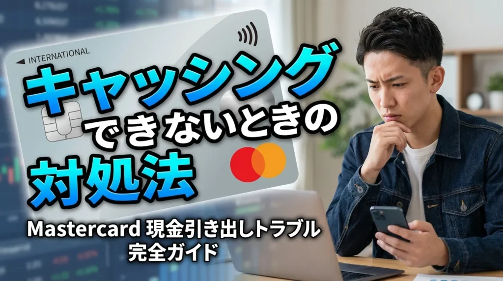 ACマスターカードでキャッシングできない場合の対処法