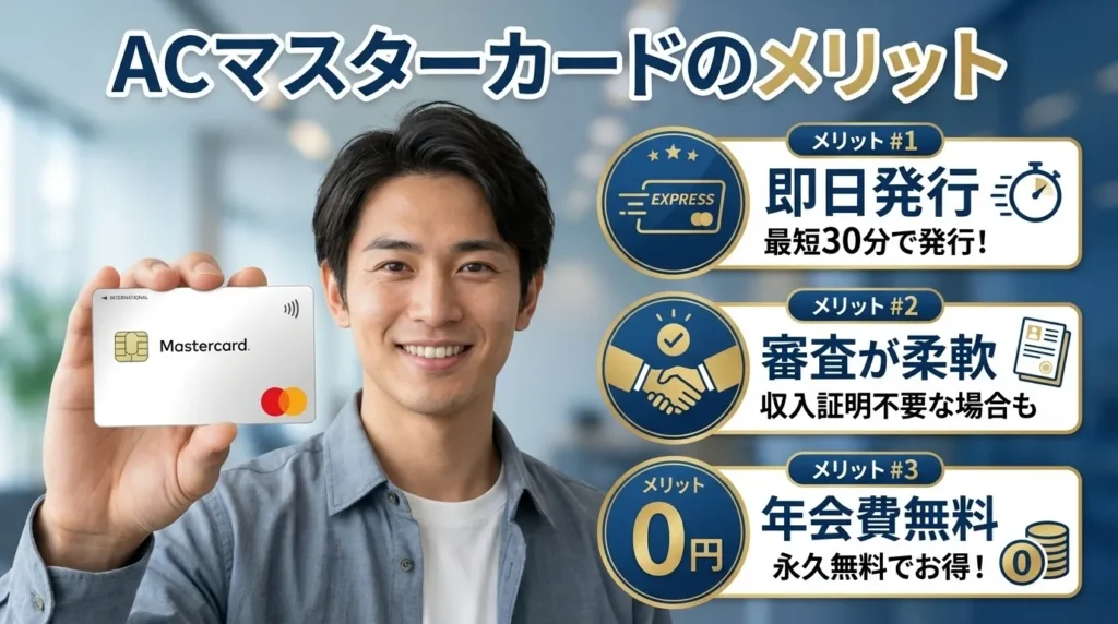 ACマスターカードの5つのメリット
