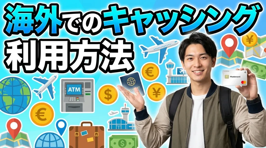 ACマスターカードの海外でのキャッシング利用方法