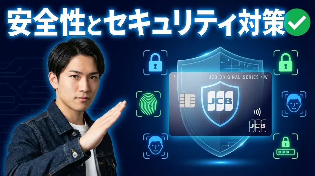 JCB CARD Wの安全性とセキュリティ対策