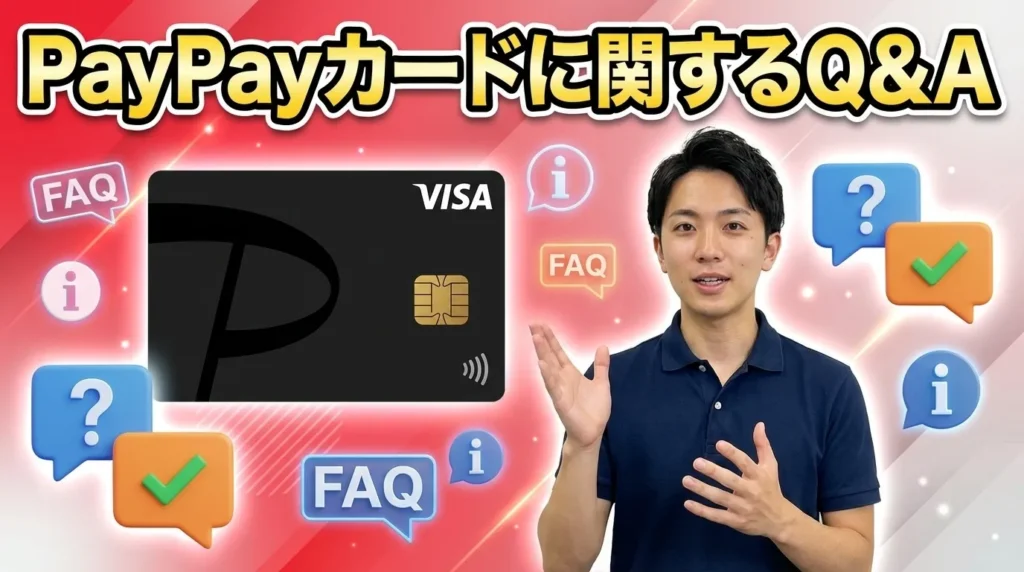 PayPayカードに関するよくある質問