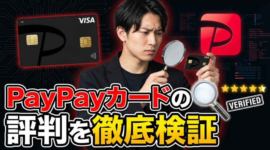 PayPayカードのレビューと評判！実際の利用者の声から見えた真実