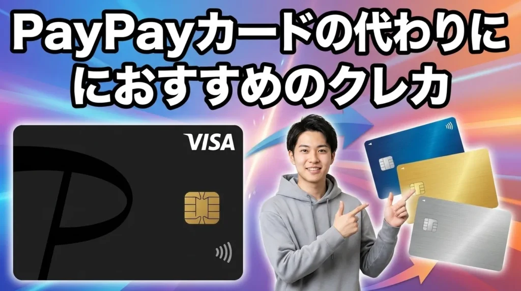 PayPayカードの代替におすすめのクレジットカード