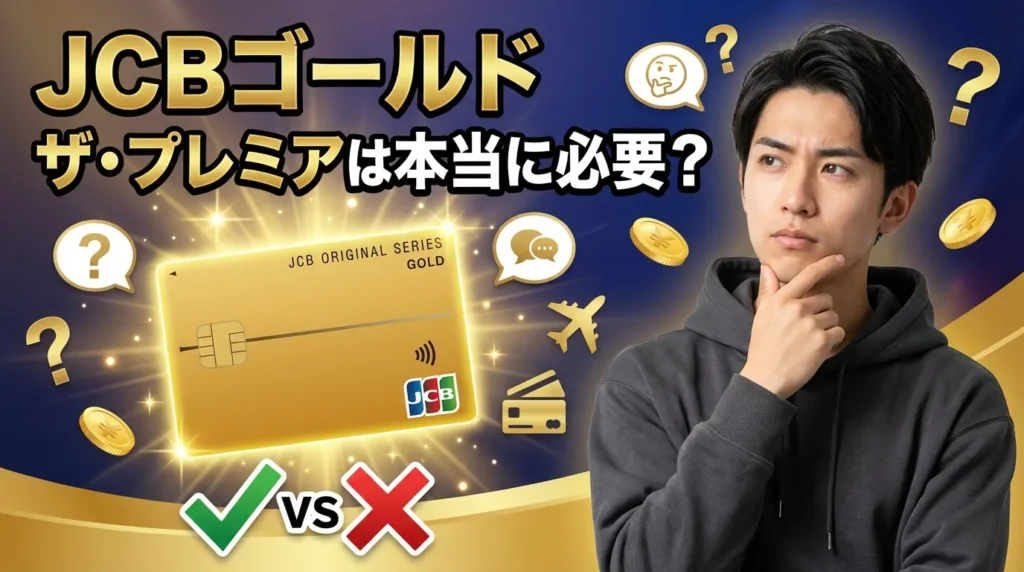 JCBゴールド ザ・プレミアは本当に必要？