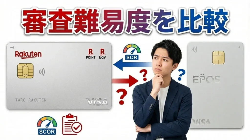 【審査難易度を比較】どちらが作りやすいか