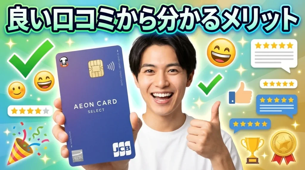 イオンカードの良い評判とメリット｜利用者が実感した9つの魅力
