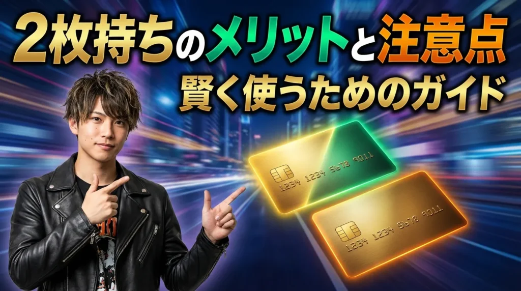 ゴールドカード2枚持ちの隠れたメリットと注意点