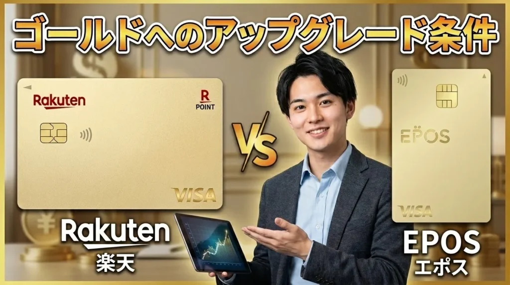 ゴールドカードへのアップグレード条件と特典