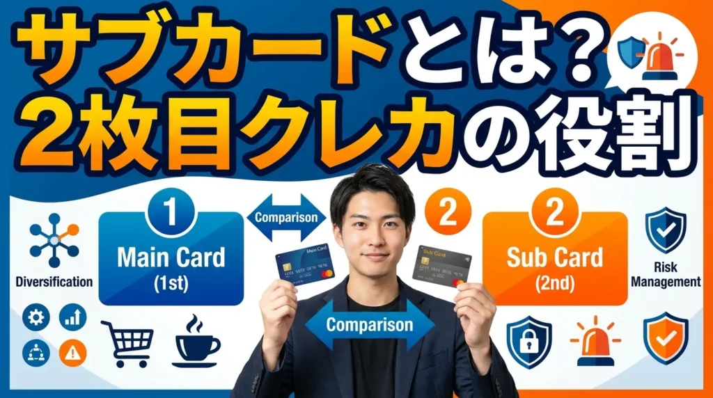 サブカードとは何か？基本から理解する2枚目クレジットカードの役割