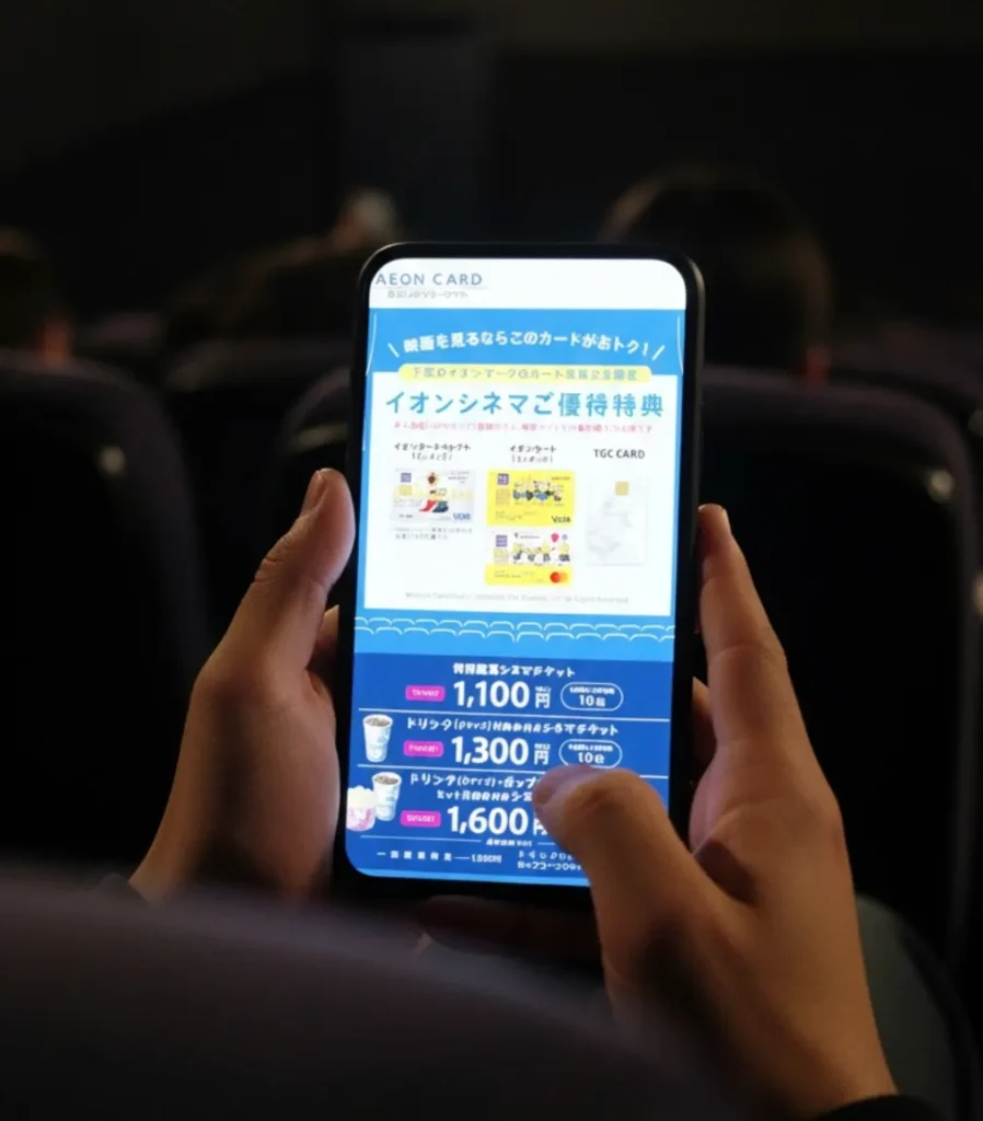 イオンシネマで入手できる全クーポン種類と割引内容
