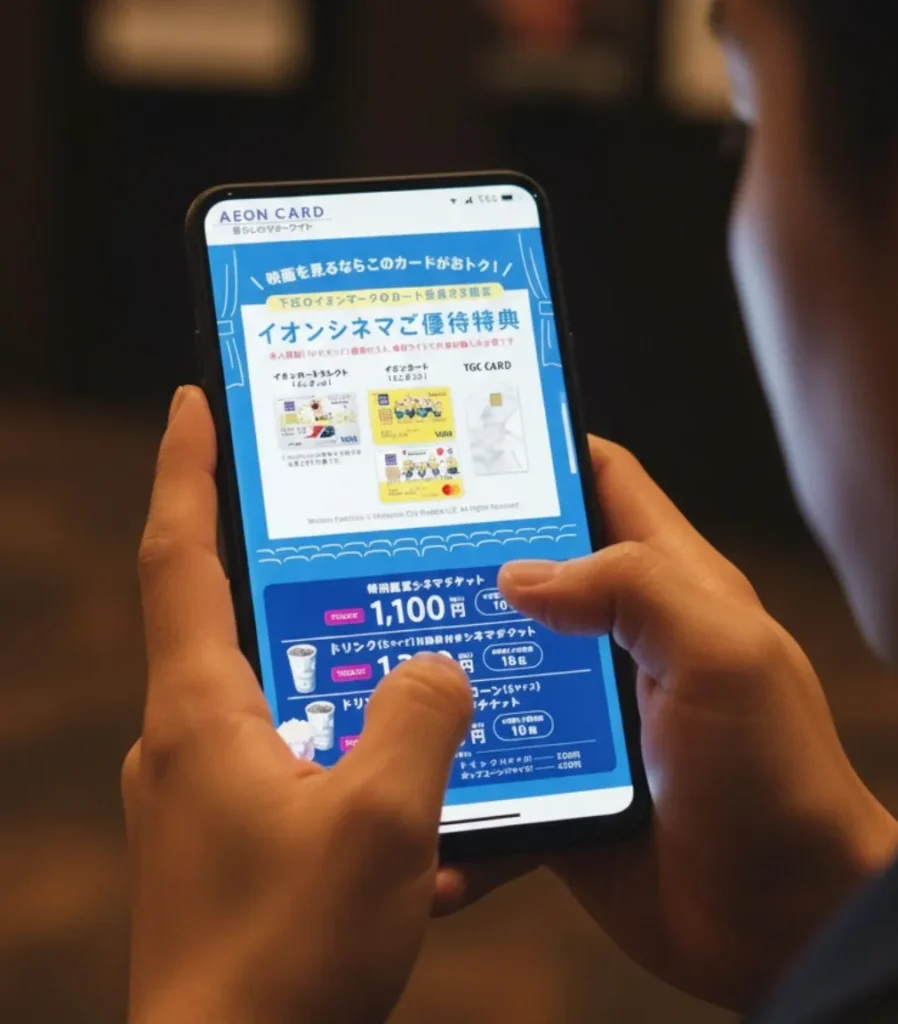 イオンシネマのクーポンの入手方法と具体的な手順
