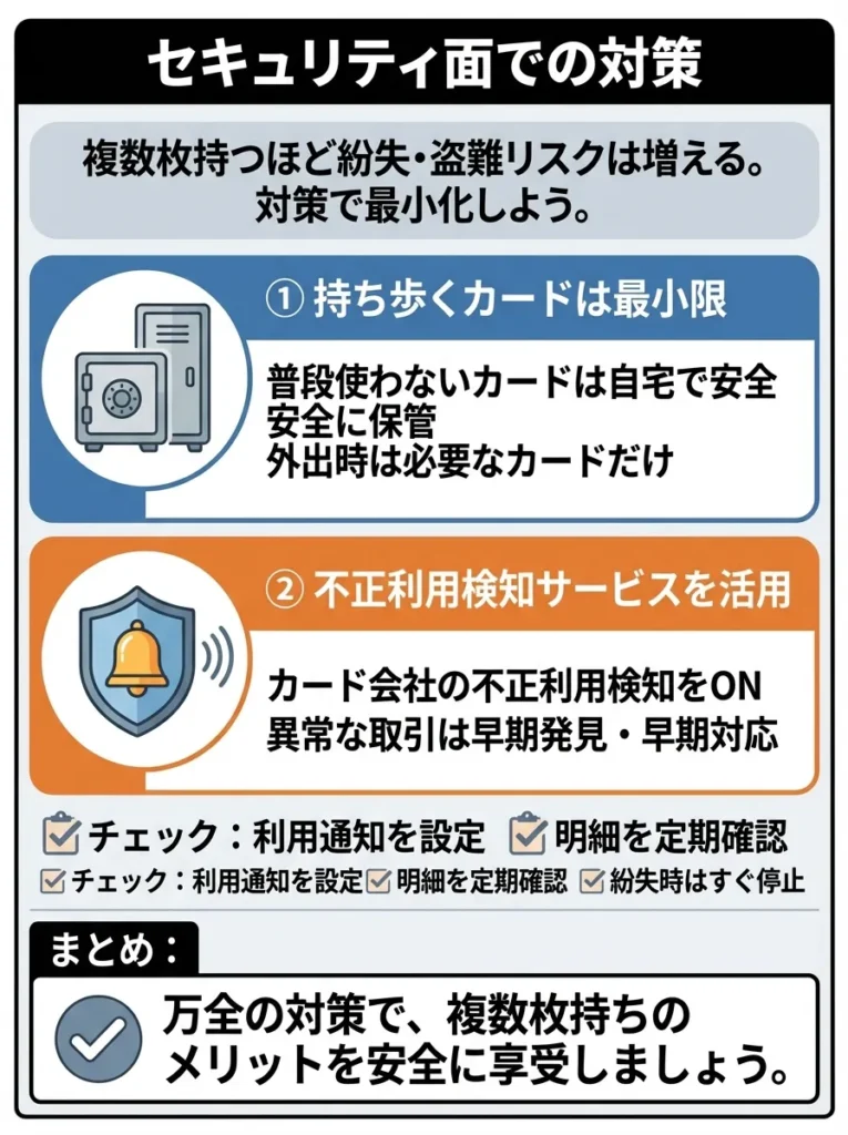 セキュリティ面での対策