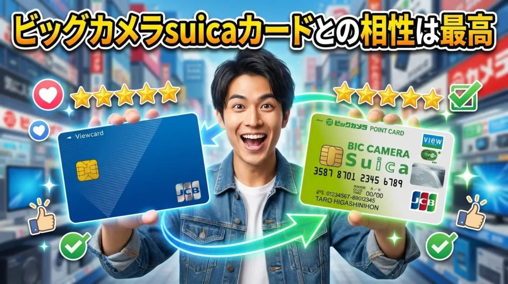ビューカードとビックカメラの相性が最高な理由