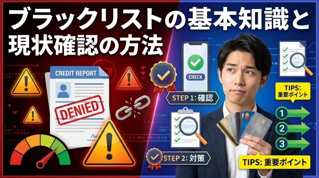 ブラックリストの基礎知識と現状確認の方法