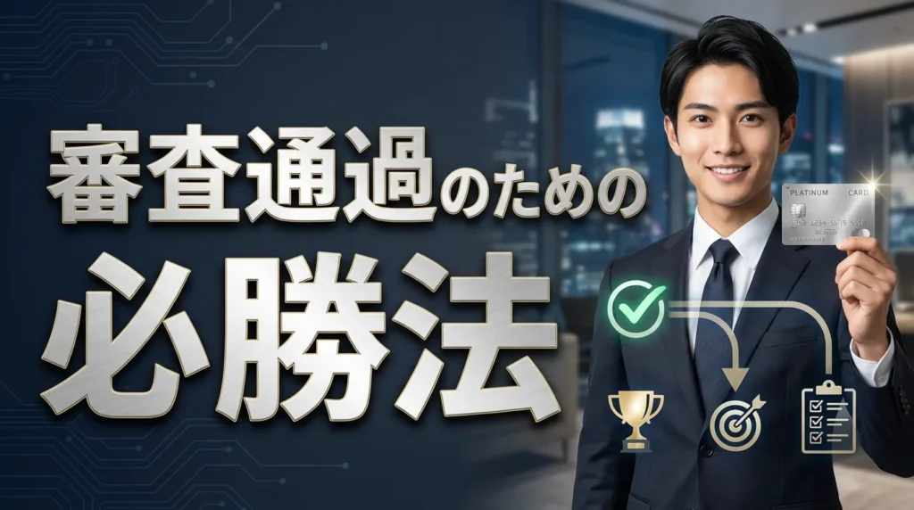 プラチナカード審査を通過する5つの必勝法