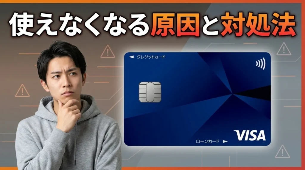 プロミスVisaカードが使えない場合の原因と対処法