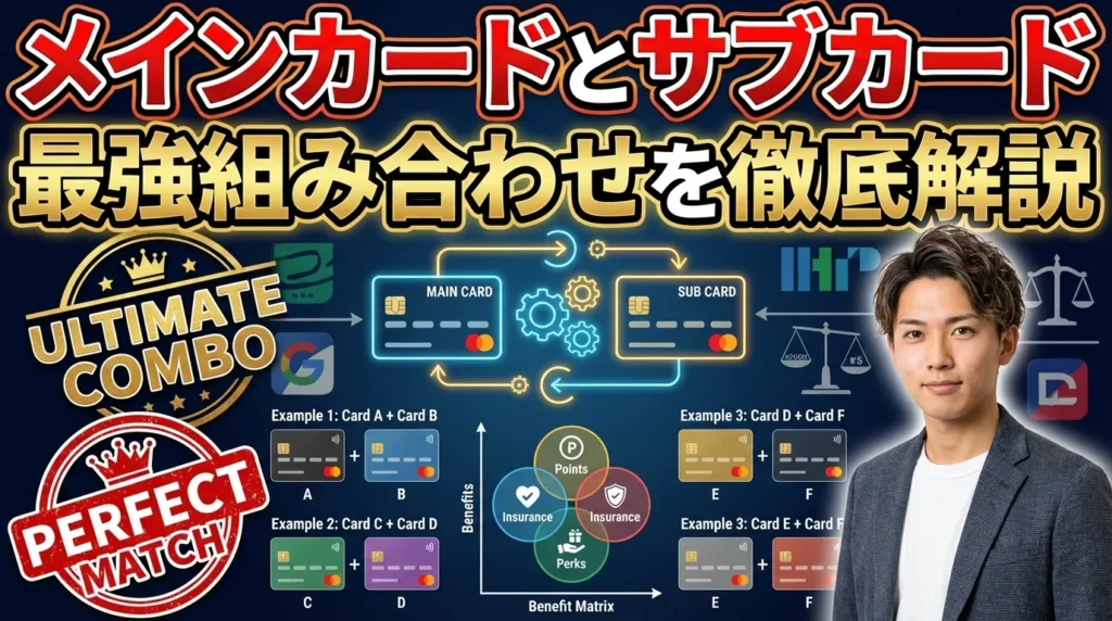 メインカードとサブカードの最強組み合わせパターン7選