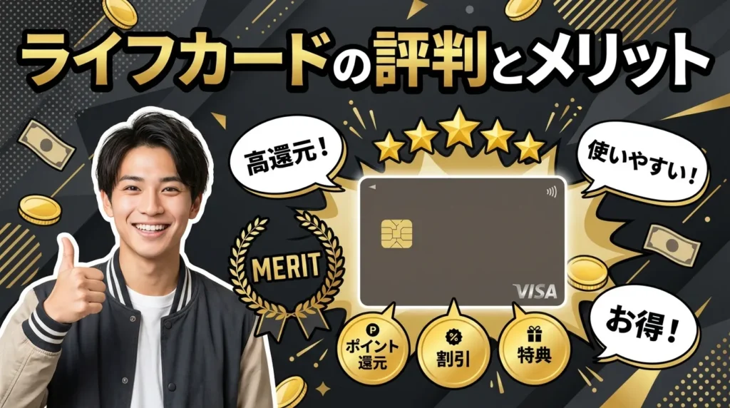 ライフカードの良い評判・メリット｜実際の口コミから見えた7つの魅力