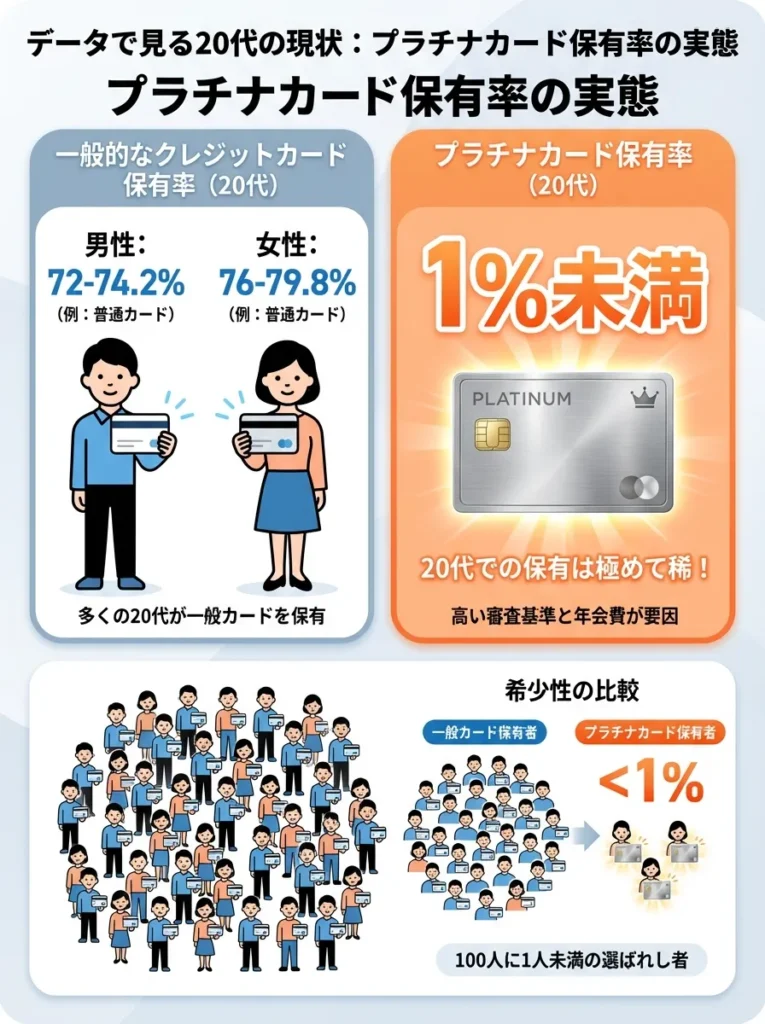 保有率データから見る20代の現状