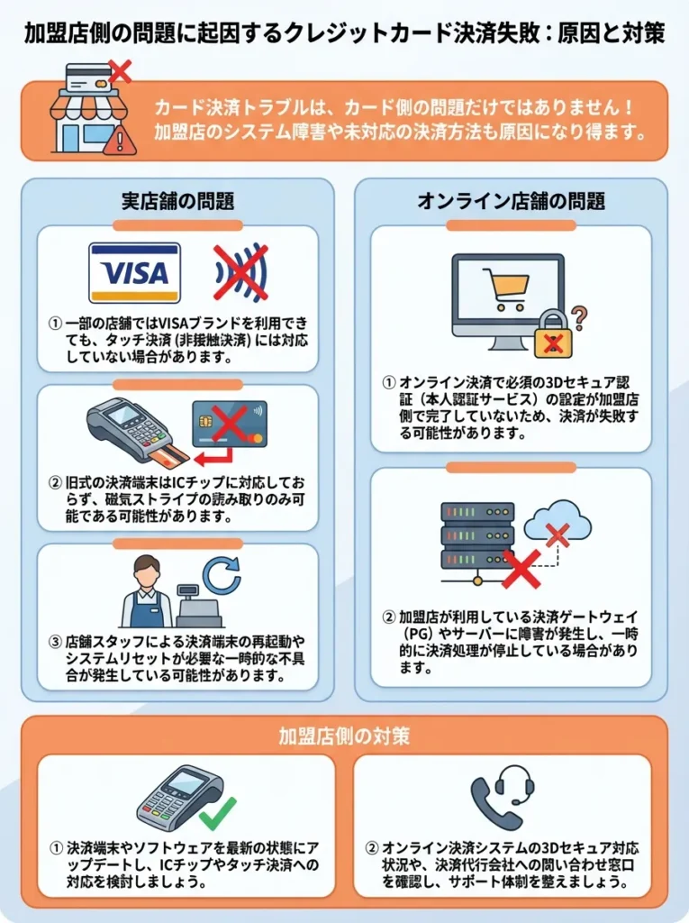 加盟店側の問題