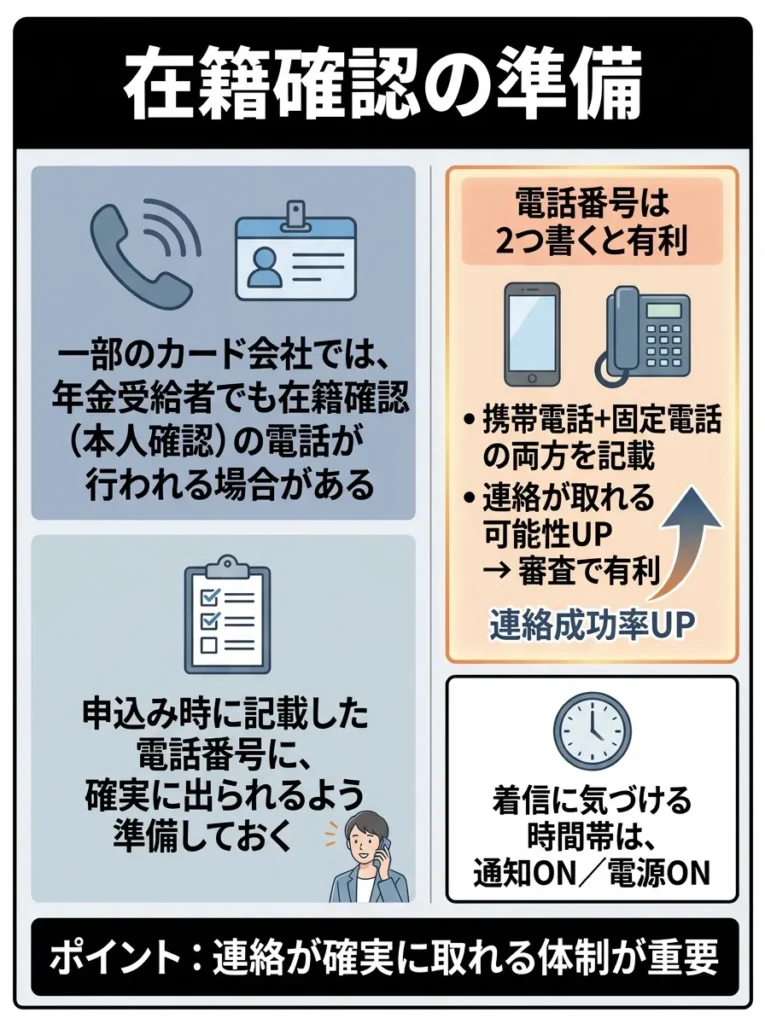 在籍確認の準備