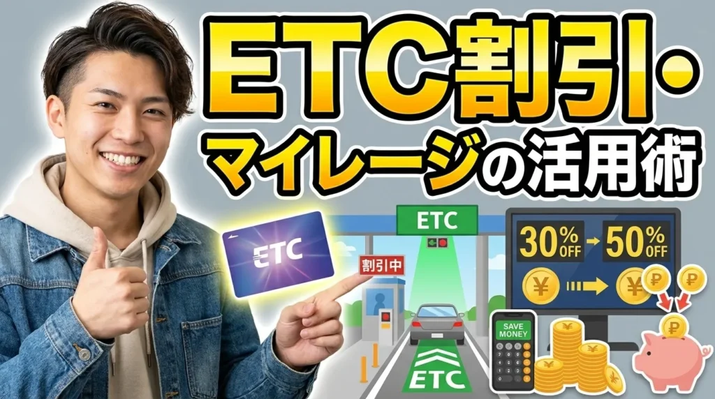 学生が知っておくべきETC割引・マイレージの活用術