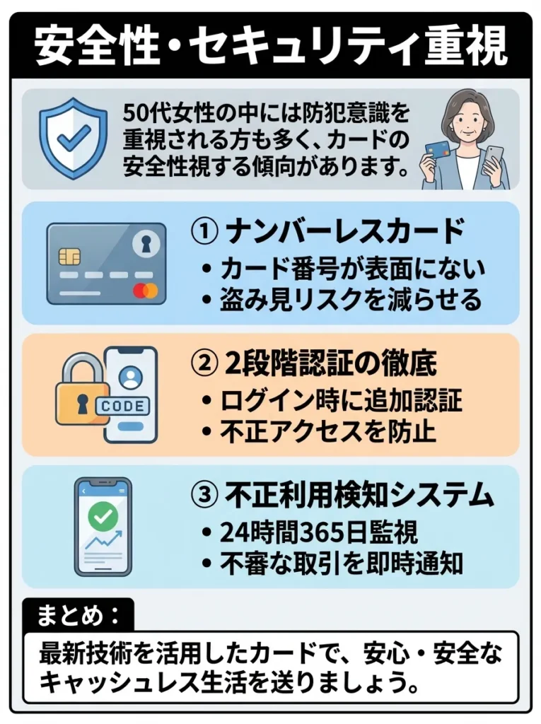 安全性・セキュリティ重視