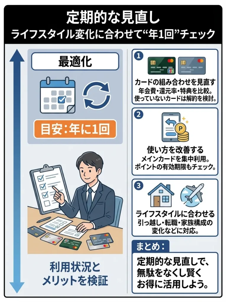 定期的な見直し