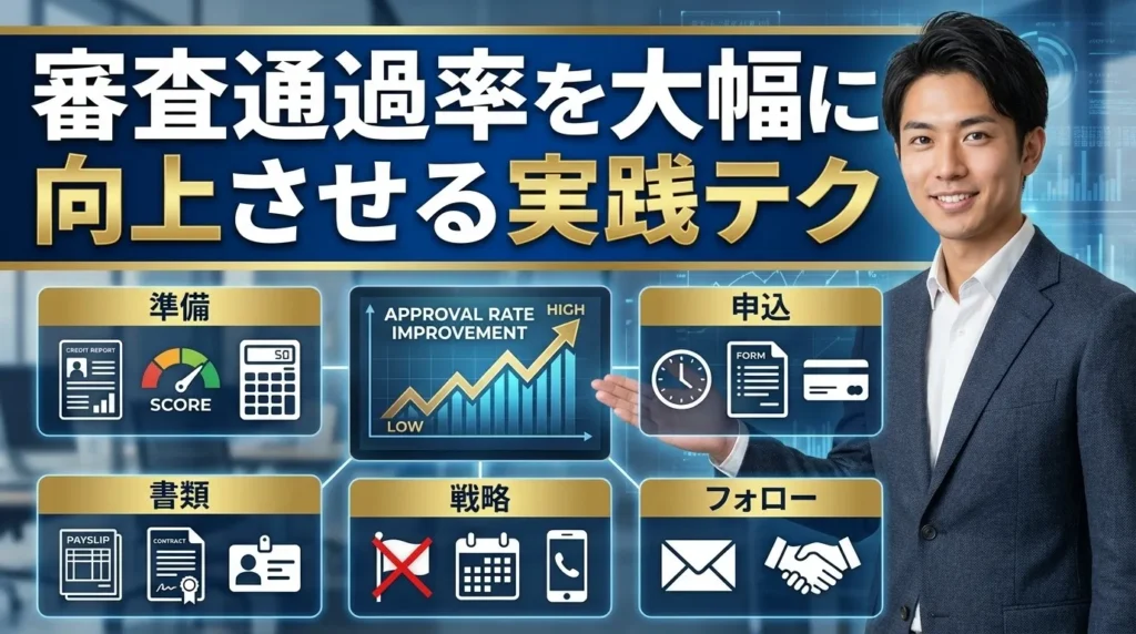 審査通過率を最大化する7つの実践テクニック