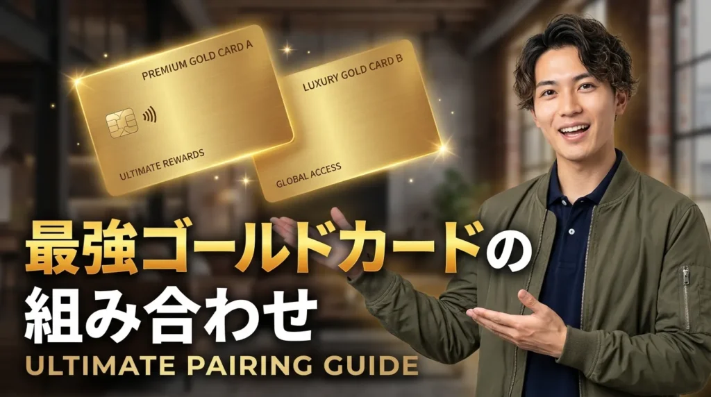 専門家が厳選する最強のゴールドカード2枚組み合わせランキング