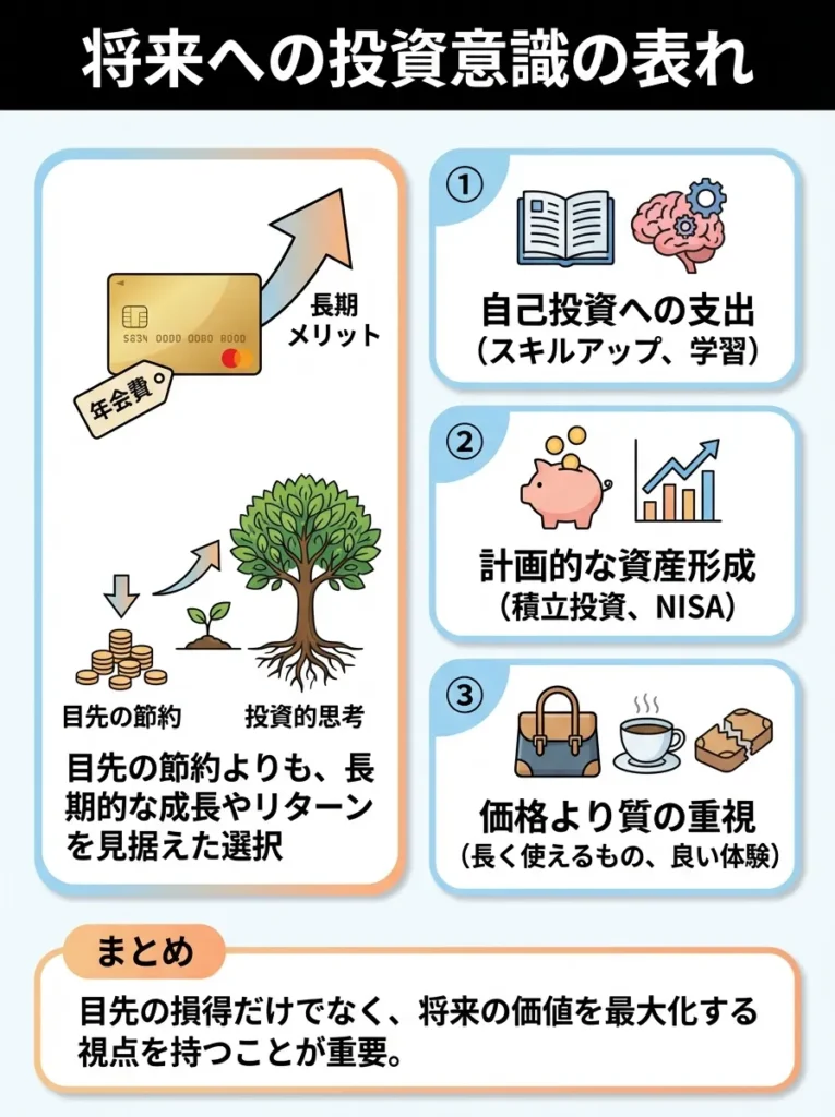 将来への投資意識の表れ