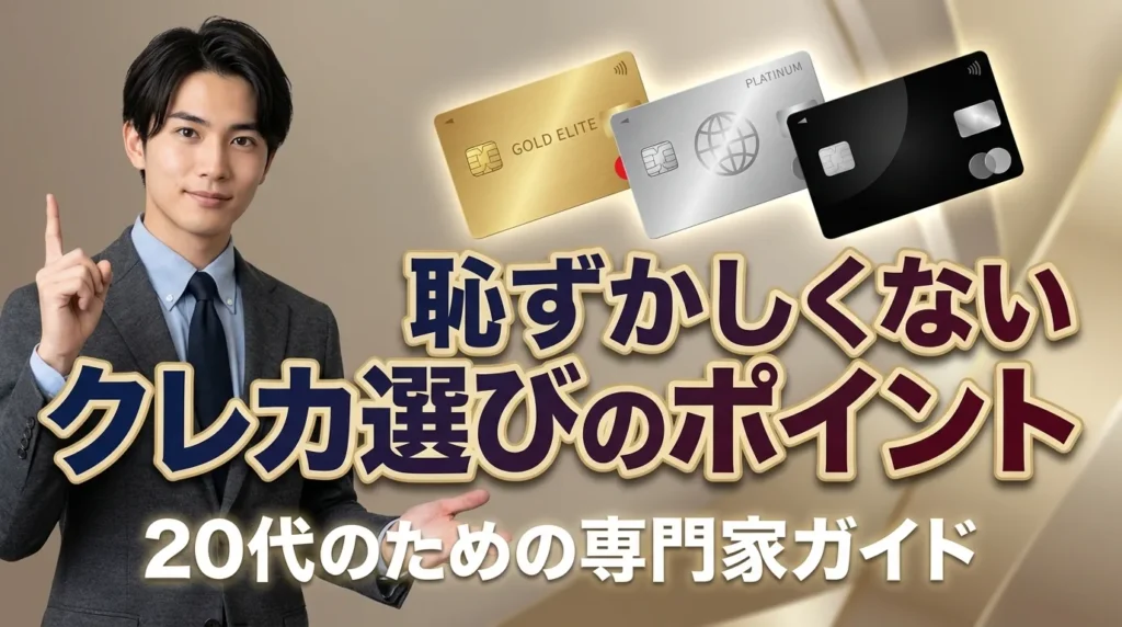 恥ずかしくないクレジットカードの特徴と選び方