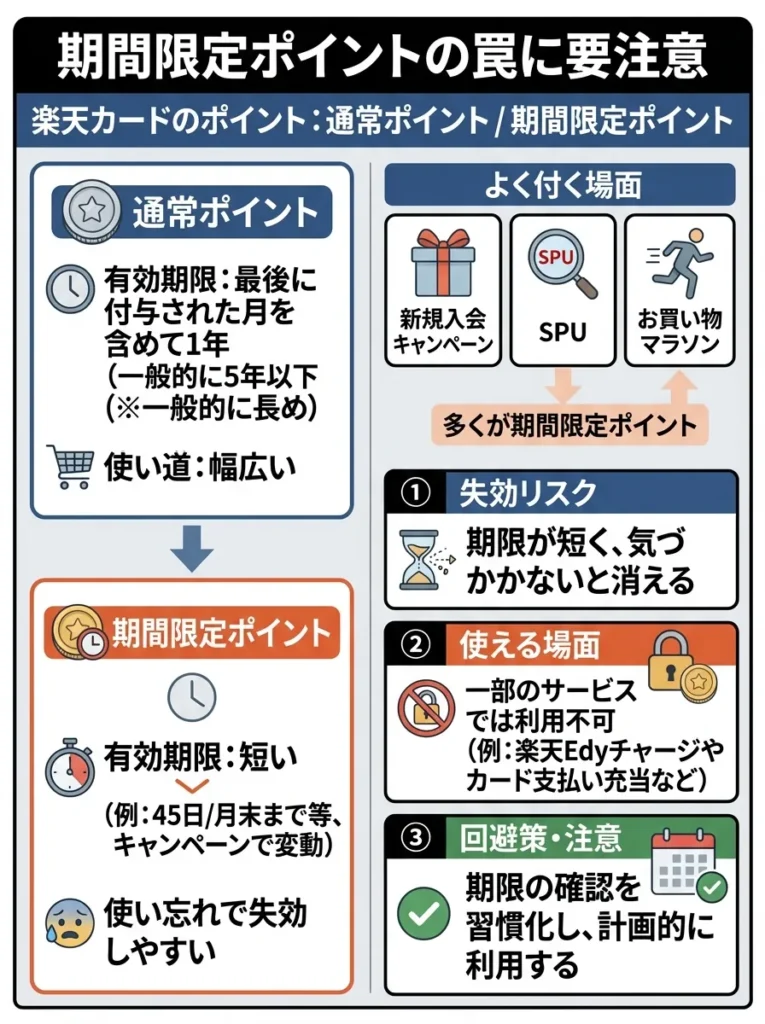 期間限定ポイントの罠に要注意