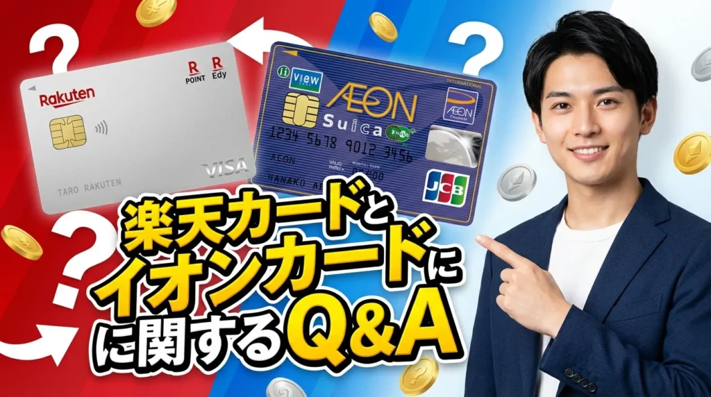 楽天カードとイオンカードに関するよくある質問 Q&A
