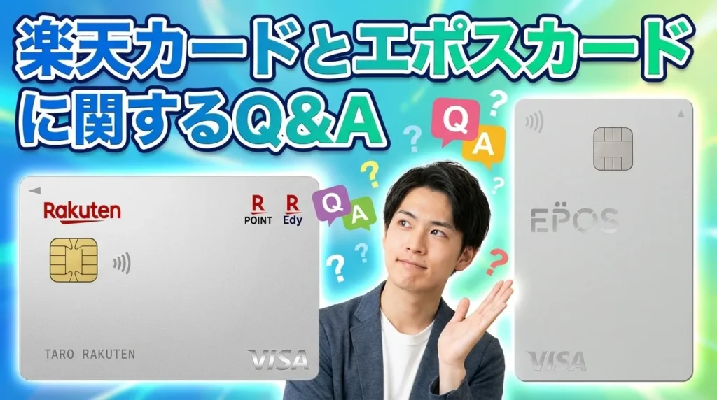 楽天カードとエポスカードに関するよくある質問