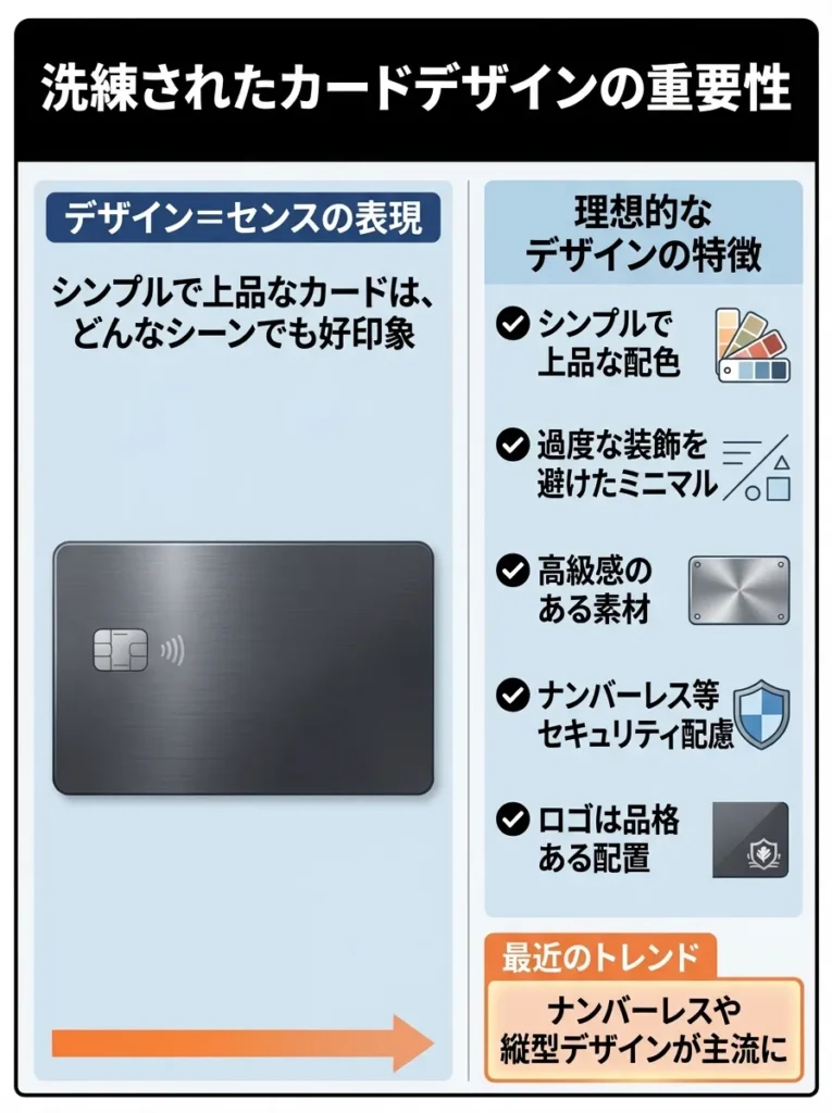 洗練されたカードデザインの重要性