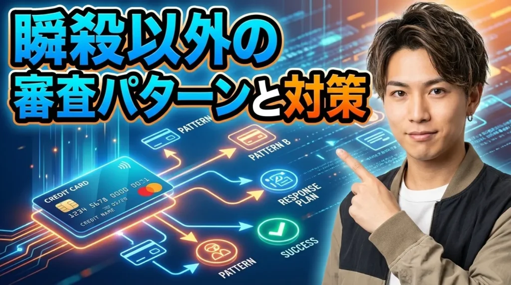 瞬殺以外の審査パターンと対策