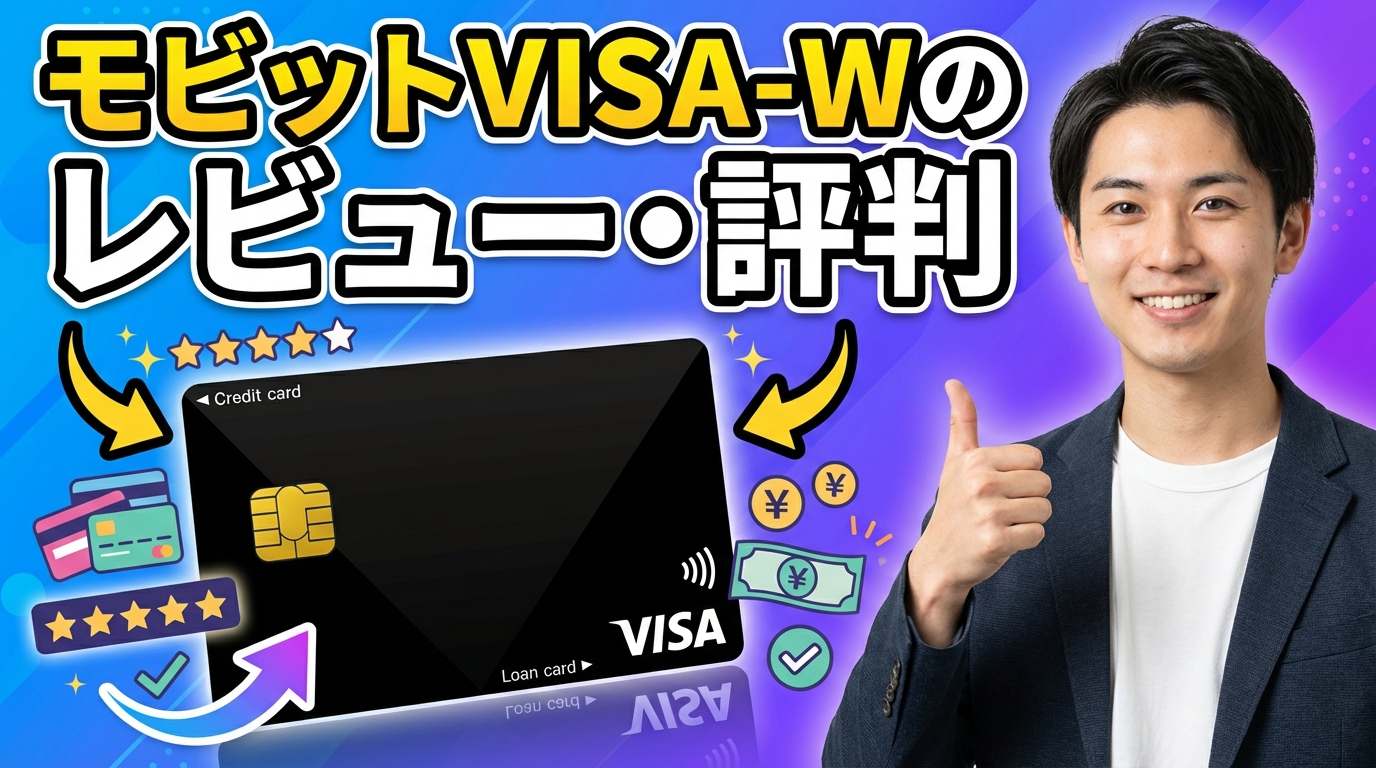 モビットVISA-Wのレビュー・評判を徹底検証！利用者の本音から見えた真実とは | 岩田昭男の上級カード道場