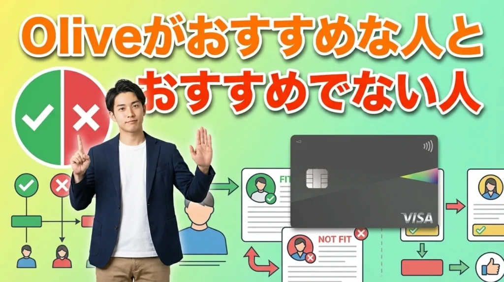 Oliveがおすすめな人・おすすめでない人