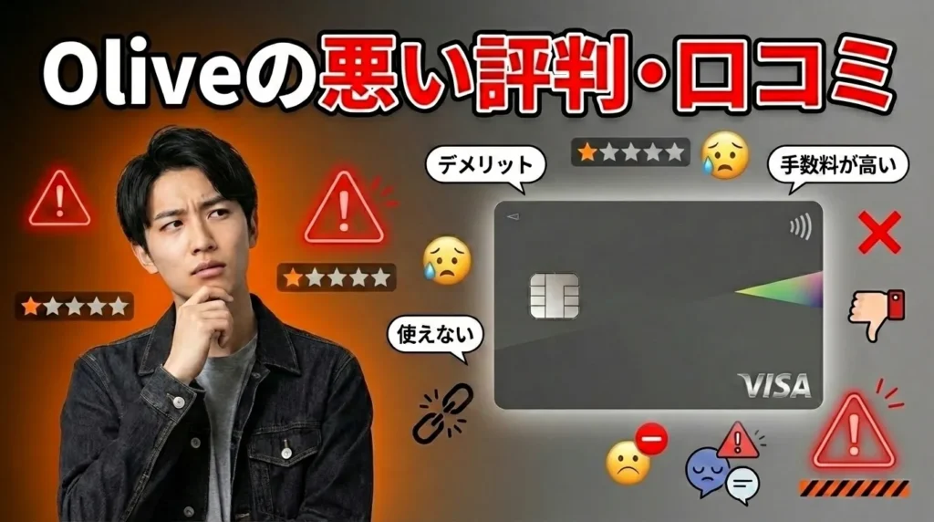 Oliveの悪い評判と気になる口コミ