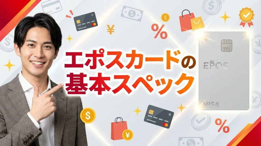 エポスカードの基本スペックと特徴