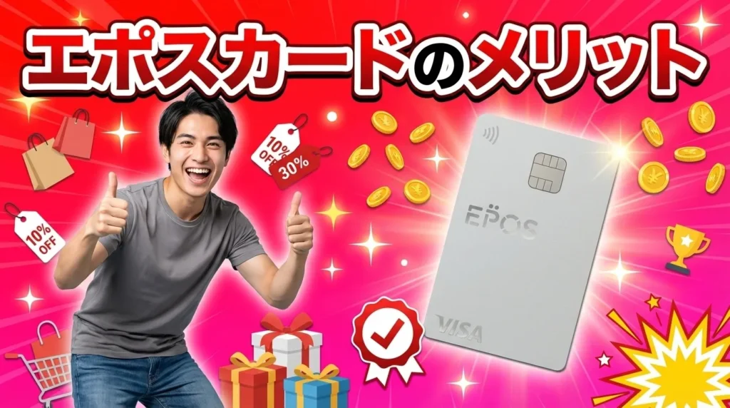 エポスカードの良い評判とメリット