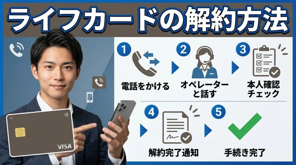 ライフカードの正しい解約方法