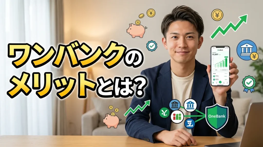 ワンバンクの7つのメリット｜他の家計簿アプリとの違い