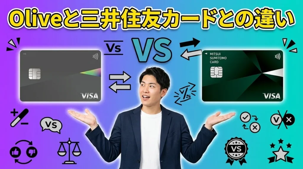 三井住友カードとOliveフレキシブルペイの違い