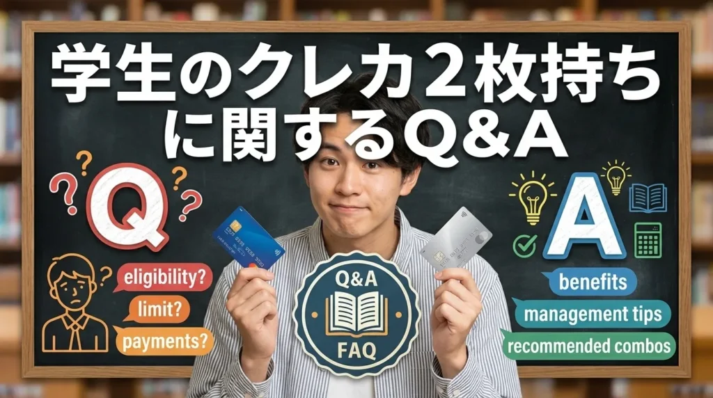 学生の2枚持ちに関するよくある質問と回答